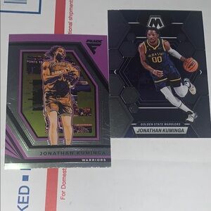 Warriors Trading Card Set Jonathan Kuminga